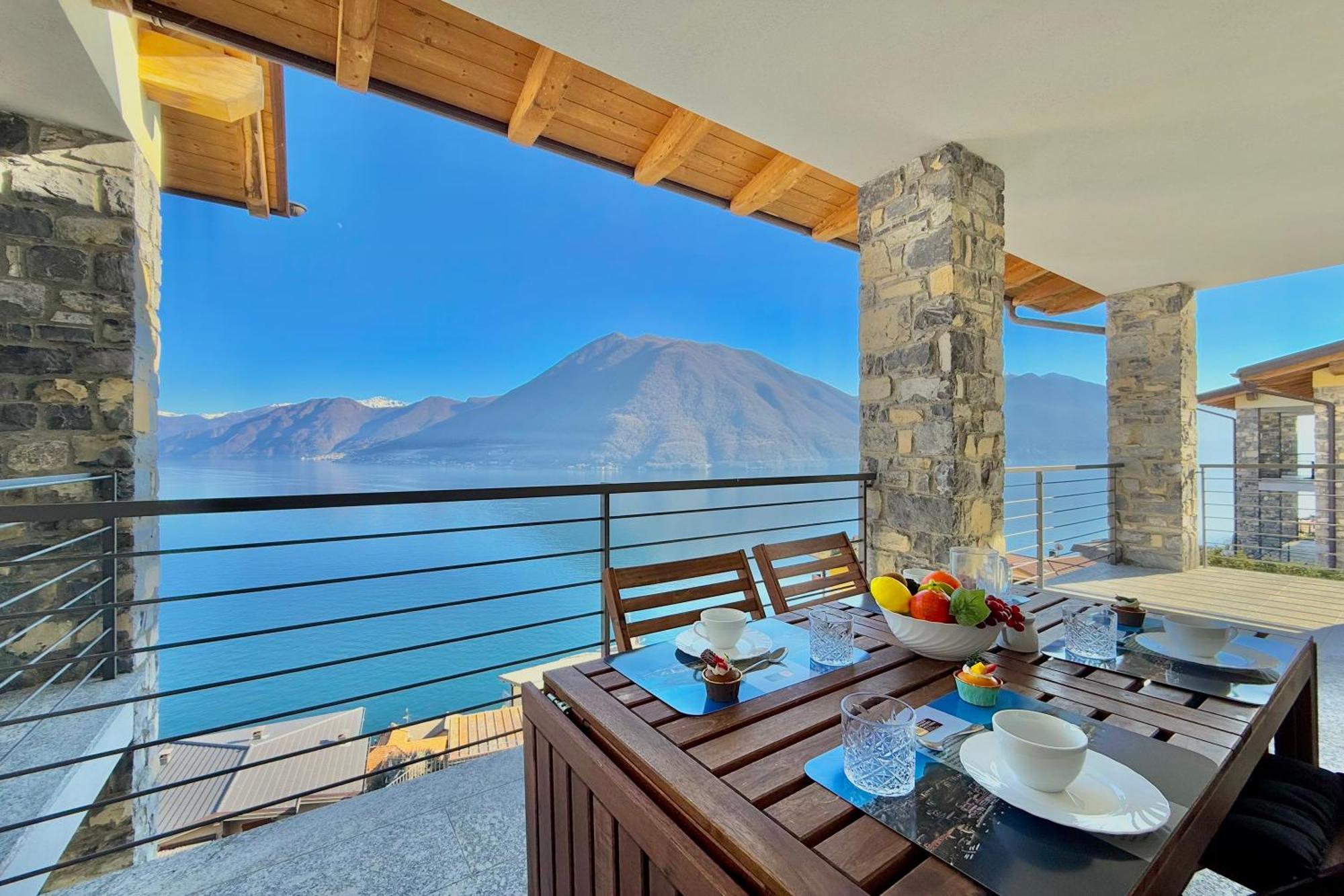 Residence Degli Oleandri 4B Argegno Luaran gambar